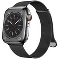 thumbnail image 1 of Stainless Steel Loop for Apple Watch Bands 38mm 40mm 41mm 42mm 44mm 45mm 46mm 49mm, Magnetic Clasp Replacement iWatch Bands for Series Ultra SE 10 9 8 7 6 5 4 3 2 1,Women & Men Watch Strap for Apple, 1 of 11