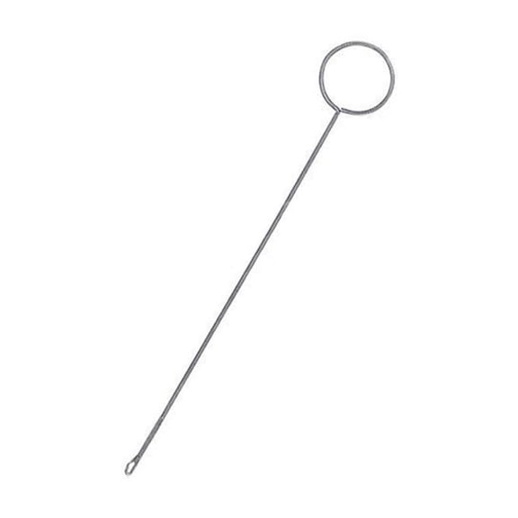 Stainless Steel Loop Turner Hook, 10.4 Inches, Smooth Fabric Turning for Button Loops and Thin Straps, Essential for Sewing Projects and Crafting