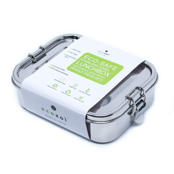 Stainless Steel Lunch Box, 1 Tier Leak Proof, 24 Oz