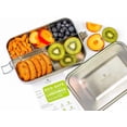 thumbnail image 1 of Stainless Steel Lunch Box, 5 Compartment, Leak Proof, 50 Oz, 1 of 7
