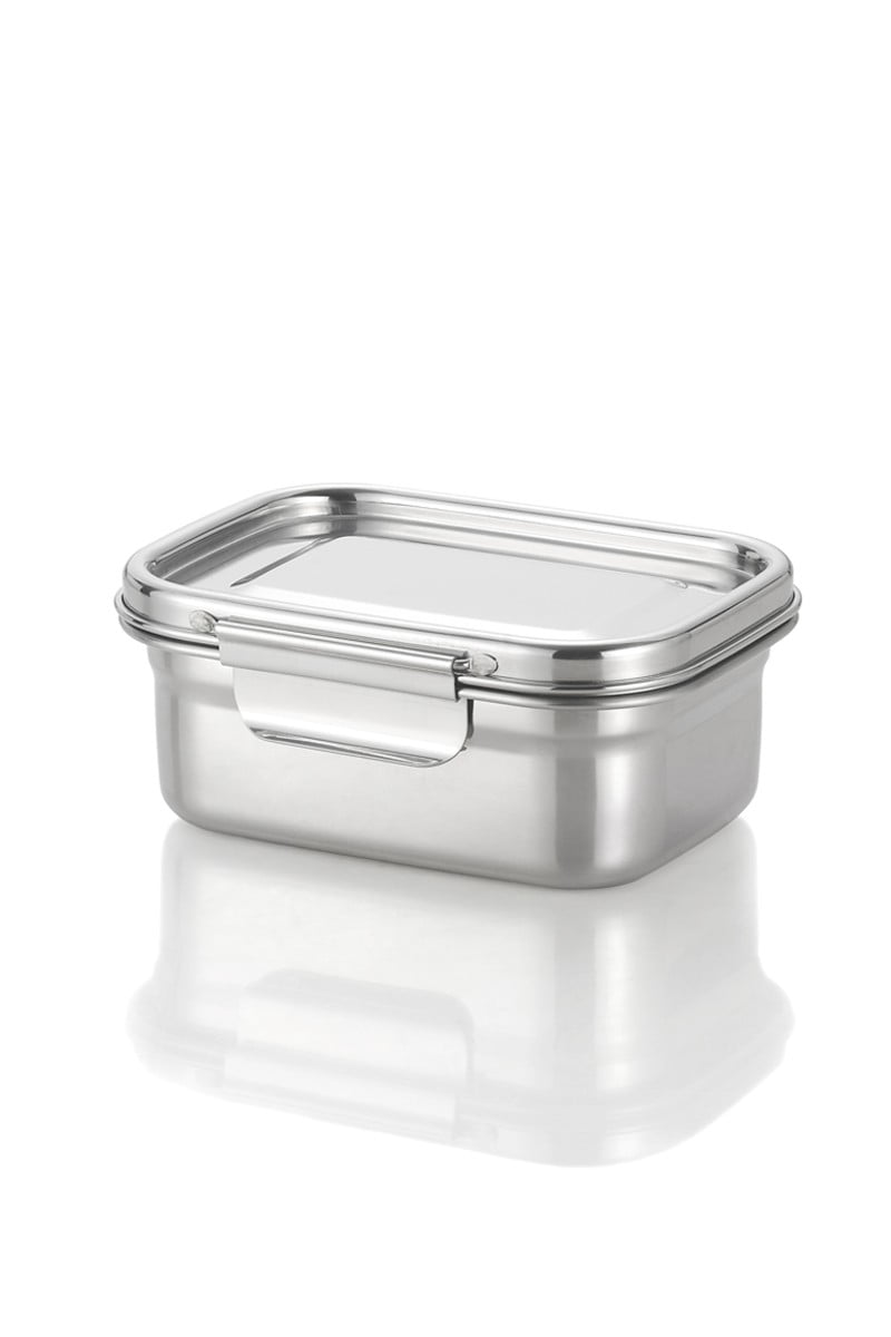 Stainless Steel Lunch Box, Bento Box - Set Of 2 - 1000 ml