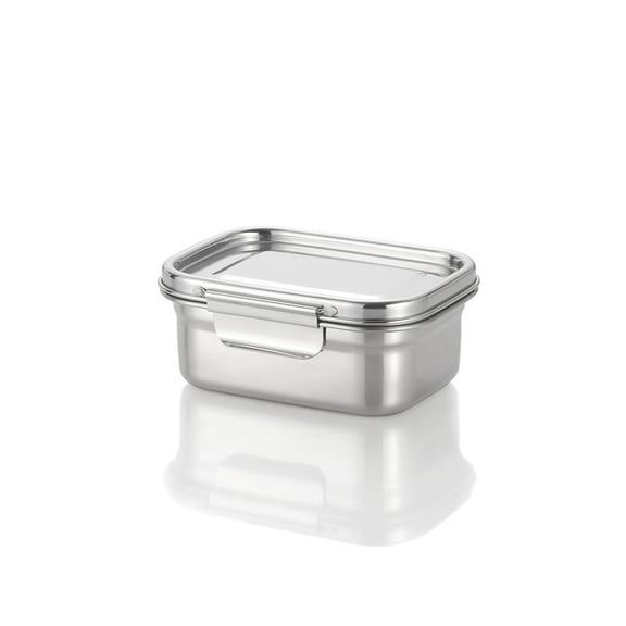 Stainless Steel Lunch Box, Bento Box - Set Of 2 - 1000 ml