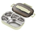 thumbnail image 1 of Stainless Steel Lunch Box for Hot Food, Ongmies Lunch Box for Adults - Stainless Steel Food Container with Compartments, Reusable Lunch Warmer for Heating, Perfect for Work, Men & Women,, 1 of 8