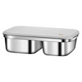 thumbnail image 1 of Stainless Steel Lunch Box with Lid | Insulated Bento Box for Adults Teens | 304 Stainless Steel Food Container | Leakproof Compartment Lunch Box for Work Office, 1 of 3