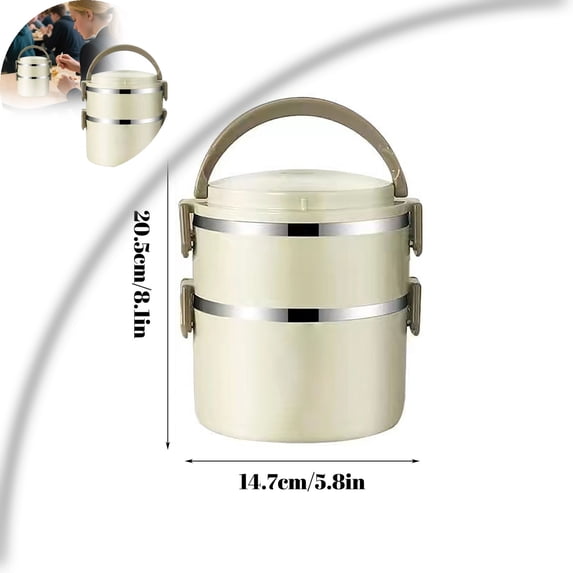 Stainless Steel Lunch Box Portable Stainless Steel Lunch Box Container Box Food Container