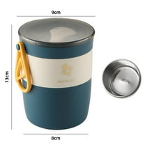 Stainless Steel Lunch Soup Thermos 34oz, Microwave-Safe Container with Locking Lid for Office & Travel