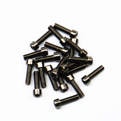 Stainless Steel M6 20 pcs Fairing Body Inner Hexangular Bolts Screws Socket Cap Head Screw Universal For Motorcycle Harley Honda Kawasaki