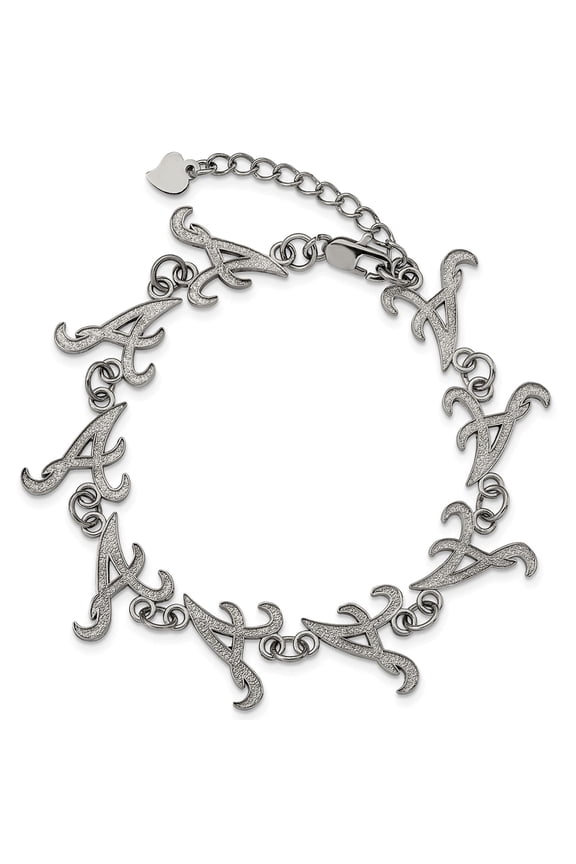 Women's Atlanta Braves Logo Bracelet with Extension