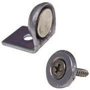 Stainless Steel Magnetic Latch w/ Bracket 1/2" D 10lbs Hold Strength, pair
