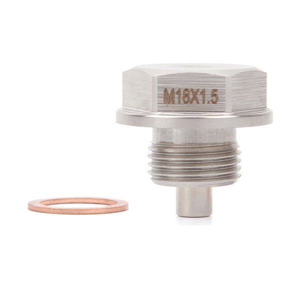 Stainless Steel Magnetic Oil Drain Plug Automobile Modification Parts Compatible with TOYOTA Engine and Transmission K-MOTOR with M18 x 1.5 Thread