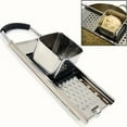 thumbnail image 1 of Stainless Steel Maker Set - Manual Operation, Comfort Grip, Multi-Functional Kitchen Tool for Homemade Noodles, Cheese, Vegetables, and Potatoes - Durable Italian Pasta Machine, 1 of 7