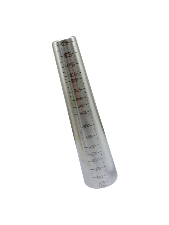 Stainless Steel Mandrel with Engraved Measurements Suitable for Professional Jewelers and Handcrafting Needs