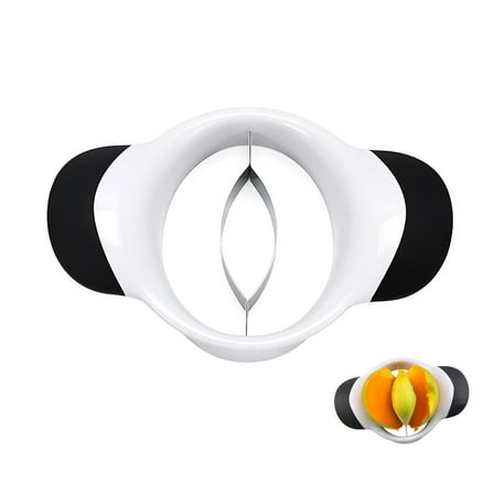 Stainless Steel Mango Slicer Cutter | Fruit Separator Artifact | Ergonomic Handle, Rust-Resistant, Dishwasher Safe, Multipurpose Tool for Avocado & Peach | Effortless Cutting, Compact Kitchen Gadget