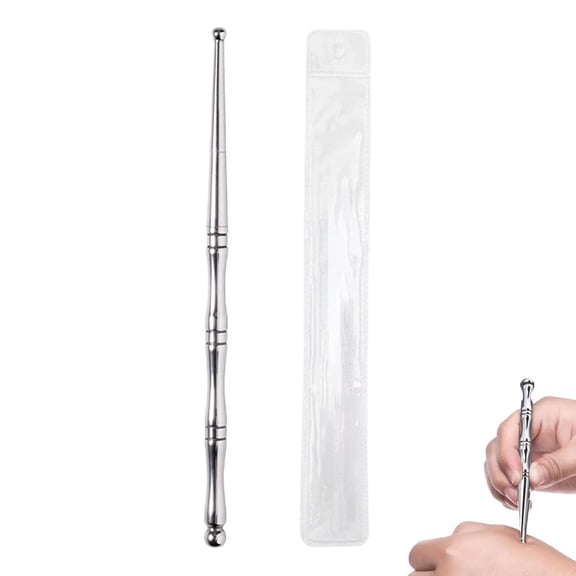 Stainless Steel Manual Acupoint Pen,Trigger Point Massage Tool,Multi-Functional Acupressure MassageTool,for Eyes,Ears Face,Body,and Foot Deep Tissues Massage Relaxing