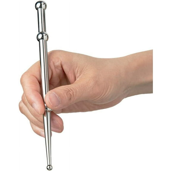 Stainless Steel Manual Acupressure Pen-Trigger Point Massage Tool-Reflexology Pressure Point Massager Tool for Relaxing Deep Tissue (A)