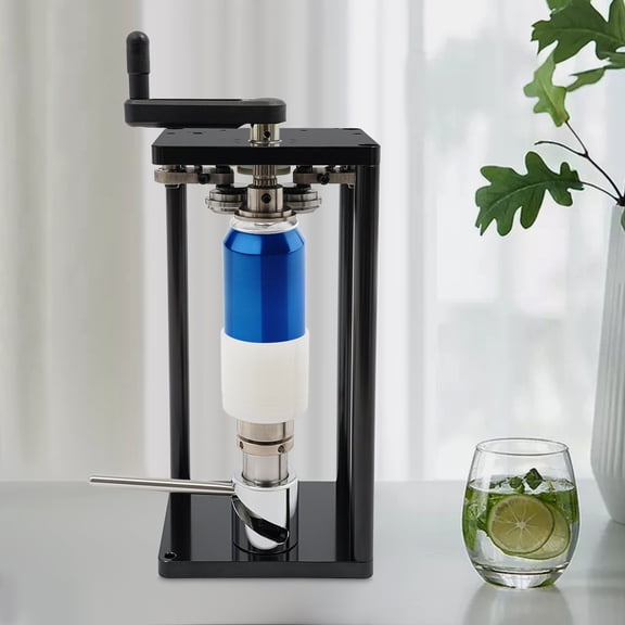 Stainless Steel Manual Can Sealing Tool, Hand Rotary Sealing Machine, Can Sealer for Aluminum/PET Cans