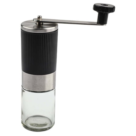 Stainless Steel Manual Coffee Grinder with Adjustable Conical Burr for Espresso,Drip Coffee,French Press Portable Precision Grinding for Home,Office,Travel