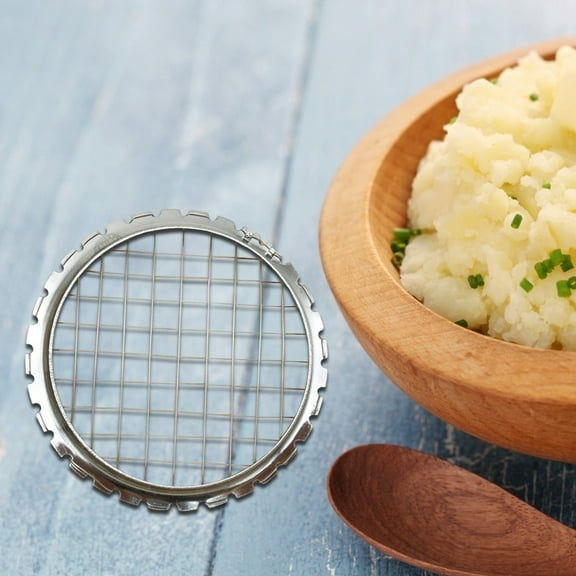 Stainless Steel Manual Egg Potato Masher Kitchen Tool for Efficient Food Preparation