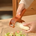thumbnail image 1 of Stainless Steel Manual Food Slicer, Multi Vegetable Cutter and Meat Chopper with Ergonomic Handle, Non-stick & Dishwasher Safe Blades for Effortless Cleaning, Ideal for Home Chefs and Meal, 1 of 8