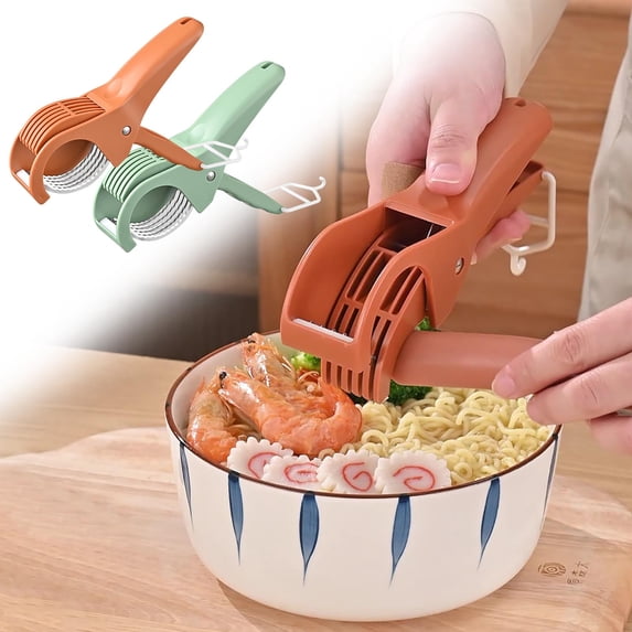 Stainless Steel Manual Kitchen Slicer and Cutter with Ergonomic Handle, Dishwasher Fruit Vegetable and Meat Slicing Tool for Fast Prep