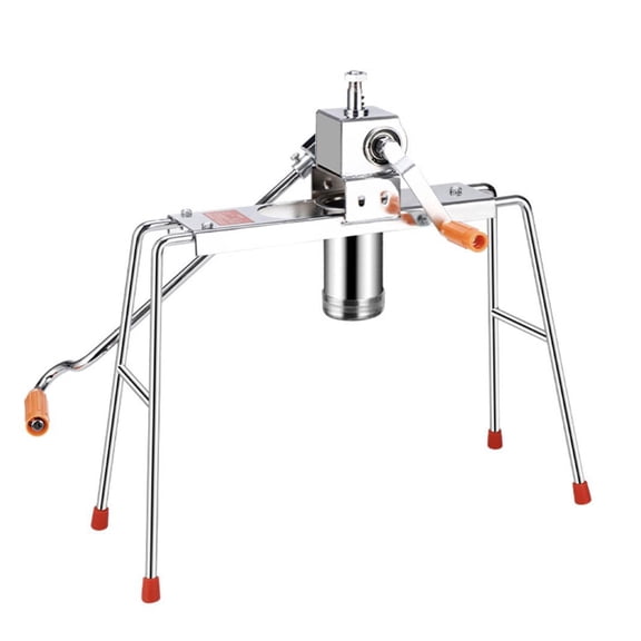 Stainless Steel Manual Noodles Press, Pasta Maker Machine - with 9 Molds/Stainless Steel,with 9 Noodle molds,for Making Noodles