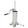 thumbnail image 1 of Stainless Steel Manual Sausage Maker ,3.5L Vertical Meat Sausage Stuffer Machine with 8 Filling Tubes for Professional Commercial Kitchen and Home Use, 1 of 12