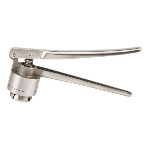 Stainless Steel Manual Vial Crimper Hand Sealing Machine for Crimping 20Mm Flip Off Caps for Aluminum Caps,1 * Hand Sealing Machine,Silver