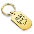 thumbnail image 1 of Stainless Steel Maori Warrior Champion Dog Tag Keychain Circle Ring, 1 of 2