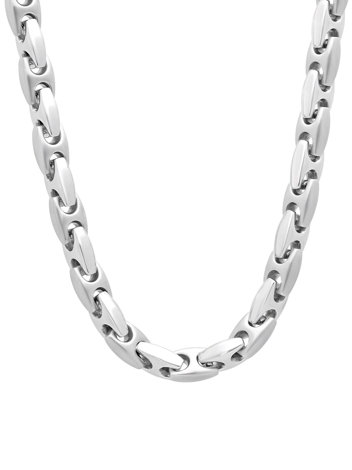 5pk Stainless Steel Chains, 24 inch, 3x4 Oval Links, Stainless Steel Necklace, Stainless Chain, Shiny Steel Chain, Stainless, SSC3x4.24