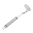Stainless Steel Mashing Spoon Potato Masher Tall Stand Mixer Kitchen