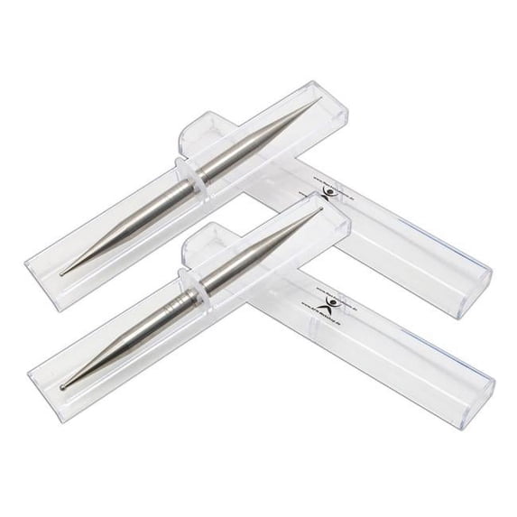 Stainless Steel Massage Stick Set withbox, Medium & Large