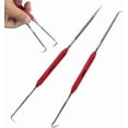 thumbnail image 1 of Stainless Steel Master Decoder, Portable 2 in 1 Maintenance Repair Tool Kits, 2025 New Precision Pick and Hook Set Repair Tools, Small Object Duplication Hand Tool for Civilian Use (Set 2), 1 of 10