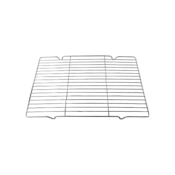 Stainless Steel Mat Net Grid Shape Rectangle Grill Grilling Mesh Net Bbq Tools Grill Mesh Net 30*20.5*1.5Cm/41*20.5*1.5Cm Parts