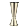 thumbnail image 1 of Stainless Steel Measuring Cup Double-head Curled Edge Cocktail Shaker with Scale, 1 of 8