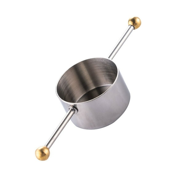 Stainless Steel Measuring Cup for Bar Whiskey Double Jigger Measurements Bartending
