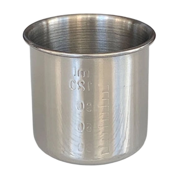 Stainless Steel Measuring Cups, QIDESHIP Multi-Function Baking Measuring Cup, Stainless Measuring Cups 120Ml /250Ml / 350Ml with Graduated Markings Kitchen for Baking and Rice Without Handles