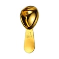 thumbnail image 1 of Stainless Steel Measuring Spoon, Gold Coffee Scoop Tablespoon, 15/30Ml Stainless Steel Measuring Spoon, Tablespoon for Coffee Protein Powder Sugar, 1 of 6