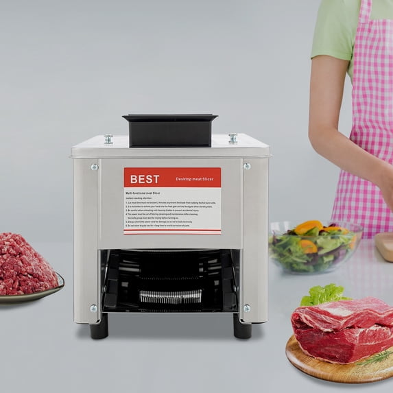 Stainless Steel Meat Cutter Machine Electric Meat Slicer 310r/min Waterproof