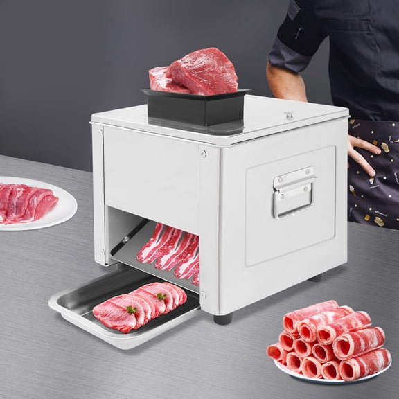 Stainless Steel Meat Cutting Machine, Meat Cutter Machine, Electric Meat Slicer Shredded Cutting Machine