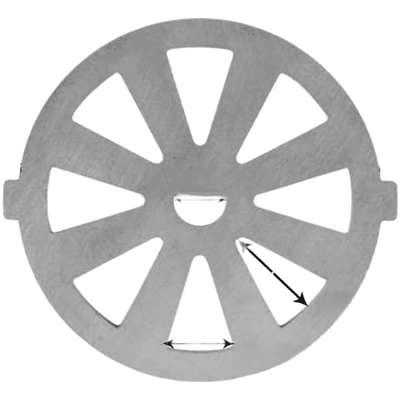 Stainless Steel Meat Grinder Blades and Accessories Set for Home Meat Grinder
