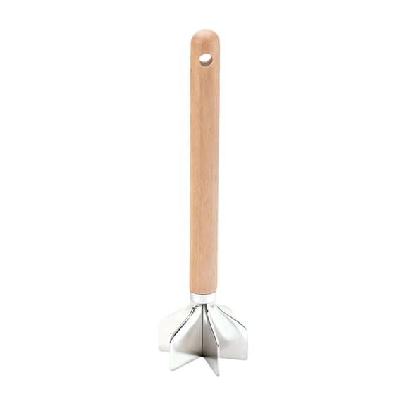 Stainless Steel Meat Grinder, Handheld Potato Ricer and Masher, Multifunctional Chicken Masher for Ground Meat Vegetables, Heavy Duty Kitchen Tool for Puree