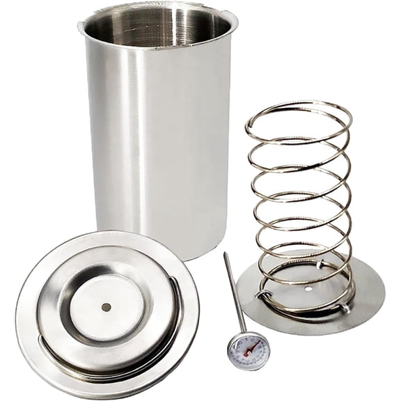 Stainless Steel Meat Press Maker Homemade Sandwich Ham Deli Meat Mold
