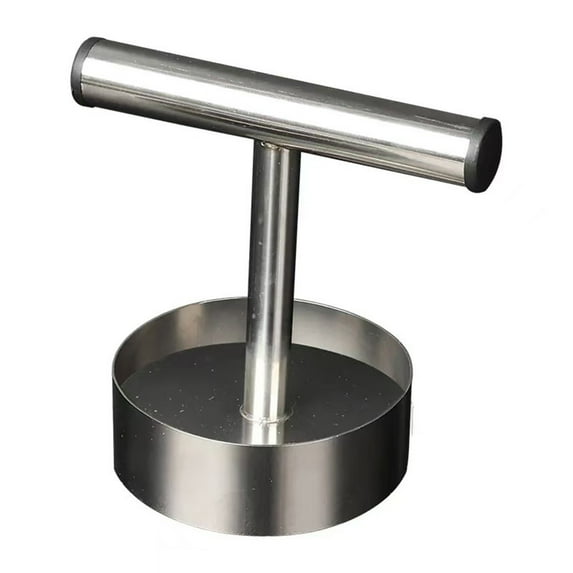 Stainless Steel Meat Press for Homemade Patties, Dumplings, and Rice Balls - Versatile Kitchen Tool for Easy Meal Prep