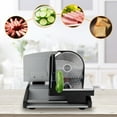 thumbnail image 1 of Stainless Steel Meat Slicer Bread Slicing Machine Fruit Cutter Meat Slicer 200w, 1 of 22