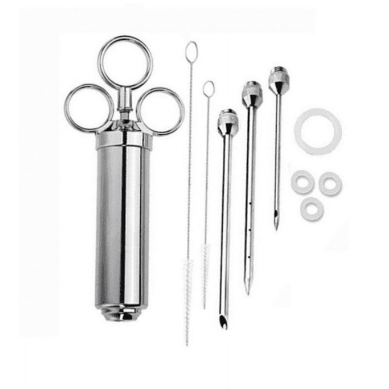 Food Injection Syringe Smoking Meat Marinade Injector Beef BBQ Grill Accessories Food Injection Syringe Smoking Meat Marinade Injector Beef BBQ Grill Accessories