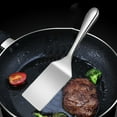 thumbnail image 1 of Stainless Steel Meat Turner Spatula Long Handle Grill Utensil BBQ Cooking Tool for Flipping Burgers Steaks Hot Dogs, 1 of 6