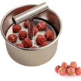 thumbnail image 1 of Stainless Steel Meatball Maker Set, Manual Press Tool with Spoon for Home Kitchen, Meal Prep & Appetizers, 1 of 8