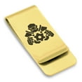 thumbnail image 1 of Stainless Steel Mechanist Classic Slim Money Clip Credit Card Holder, 1 of 2