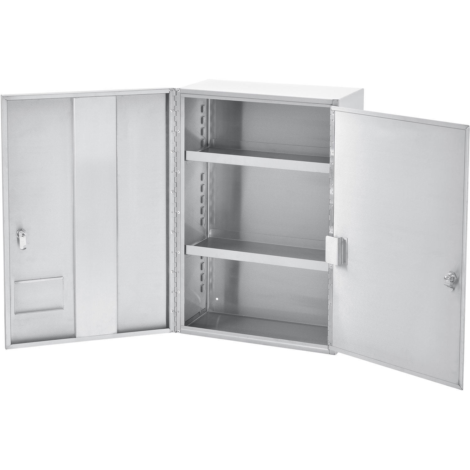 Stainless Steel Medium Narcotics Double Door/Double Lock