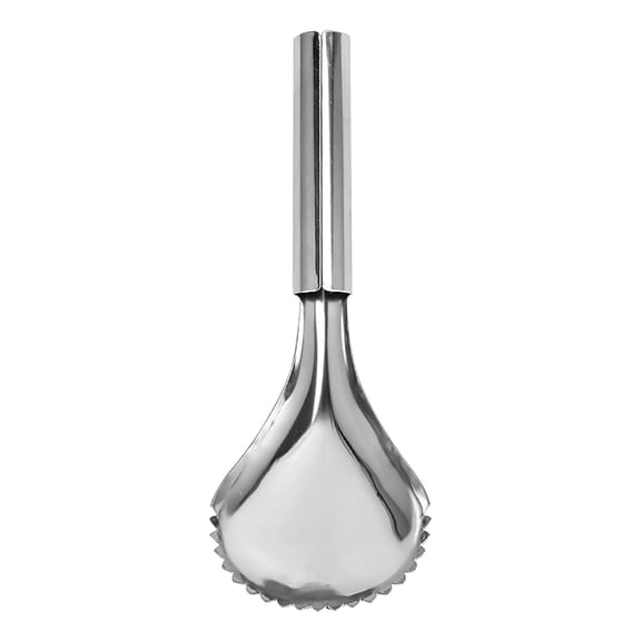 Stainless Steel Melon Baller Scoop Serrated Edge Corer Fruit Baller Tool Kitchen Gadget for Ice Cream Melons Soft Fruits Dishwasher Safe Scooper